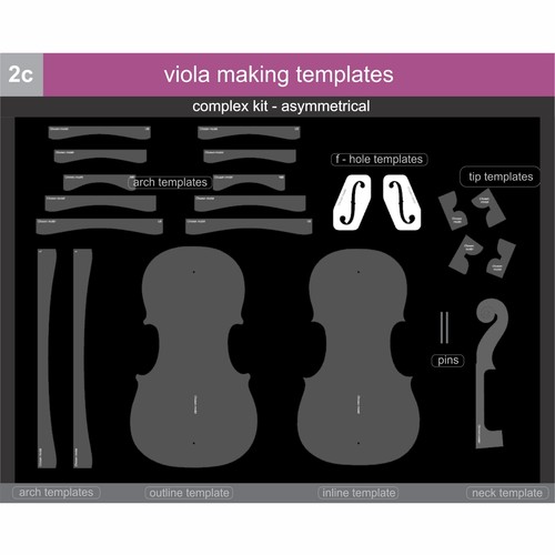 Plexiglass viola making - 2c),