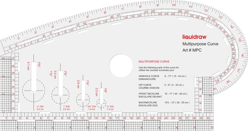 Multipurpose curve - in, 1
