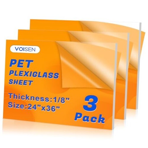 Pack plexiglass sheets 8 - pack,