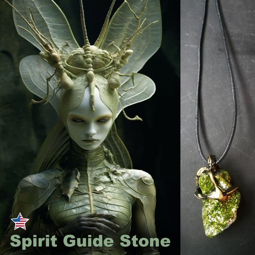 Uncut gemstone pendant magic - pendant,