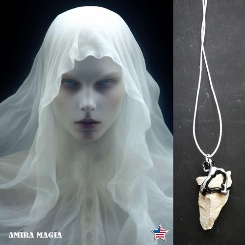 Uncut gemstone pendant - gemstone, spirit
