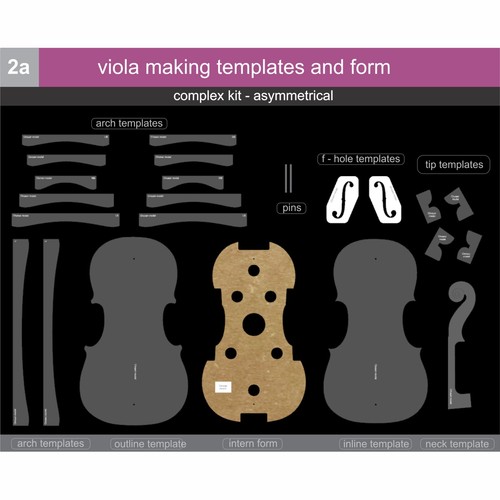 Plexiglass viola making - ,