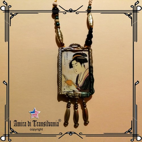 Pendant long necklace charm - pendant,